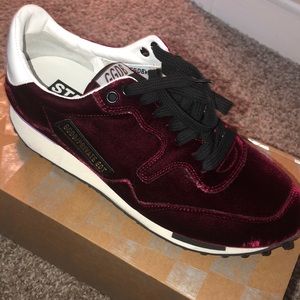 Golden goose velvet starland sneakers